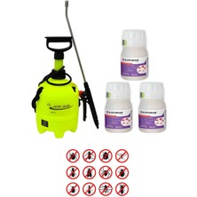 Bayer K-Othrine Sc 50ML Kokusuz Haşere Öldürücü 3 Adet Skt 2027/ZEMZEM 5lt Profesyonel Ilaçlama Pomp