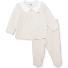 Bebetto Bebetto, Erkek, Hırka-Patikli Alt, Çıtçıtlı, Little Boss, Gömlek Yaka, Uzun, Uzun Kol