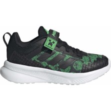 adidas MINECRAFT FORTARUN EL C Siyah Erkek Çocuk Koşu Ayakkabısı