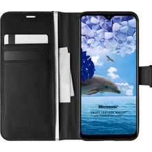 P13 Blue Max Için Kılıf Delux Wallet Siyah [P13 Blue Max ile Uyumlu Kılıf - Siyah]