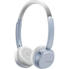 Anc+Enc 300 Mah Kablosuz 5.4 Kulak Üstü Bluetooth Kulaklık Mavi BLT-100