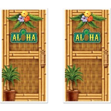 2 Parça Aloha Kapı Örtüsü, 30'' x 5'