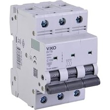 6VTB-3C100 Otomatik Sigorta 6ka C Tipi 3 Kutup 100A