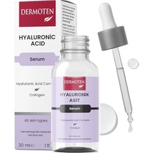 Dermoten Hyaluronik Asit Nemlendirici Cilt Bakım Serumu 30 ml