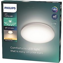 Fonksiyonel Tavan Lambası 17W 2700K Sarı Işık Entegre LED