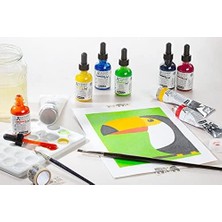 Akademie Akrilik Mürekkep 50 ml 341 Cadmium Red Hue Dark