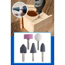 5 Parça Mini Taşlama Çapak Alma Oyma Şekil Verme Ahşap Metal Kalıpçı Seti Gravür Oyma Hobi Takımı