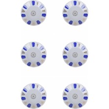 Mavi Yaldız Çay Tabağı 11CM 6 Lı 04POR005232 4129600000971