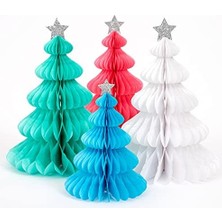 - Honeycomb Decorations - Renkli Orman Petekli Dekorlar - 10'lu