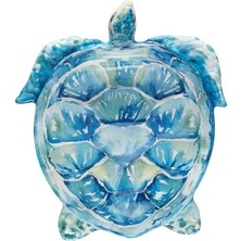 Colleta Tabak Orta Boy Mavi/beyaz