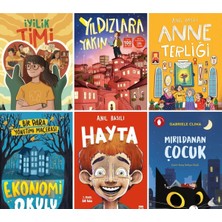 Timaş Çocuk 3.4 ve 5.sınıf Hikaye Seti Anne Terliği Iyilik Timi Mırıldanan Çocuk Hayta Ekonomi Ok Yıldızlara Yak