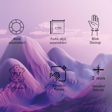 - Dörtgen Bilek Destekli Mouse Pad | Konfor, Kaymaz Taban, Ergonomik, Yumuşak, Ev,ofis (Siyah)