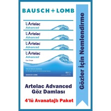 Asfstore Artelac Advanced 30 Flakon 0,5 ml 4 Adet
