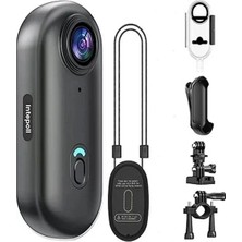 Soi Home Mini 4K Wıfı Aksiyon Kamerası Vücut Kamerası Giyilebilir Video Kaydedici Hafıza Kartı Dahil