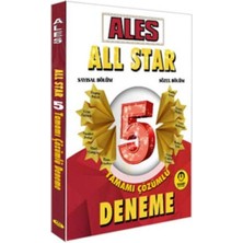 Elma Shop Tasarı Yayınları 2025 Ales Sayısal Sözel Yetenek All Star Tamamı Çözümlü 5 Deneme