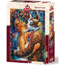 Aşık Kedilerin Dansı 1000 Parça Puzzle
