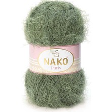 Nako Paris 5 Adet 45 Haki Renk El Örgü Ipliği