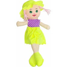 Akar Oyuncak Bez Bebek Özel Yapım Premium Sarı 50 cm