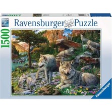 165988 Kurtlar Yetişkin Puzzle, 1500 Parça