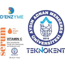D'enzyme Vitamin C Aydınlatıcı Serum-(Wıth Ferulıc Acıd, Nıacınamıde And Hyaluronıc Acıd)