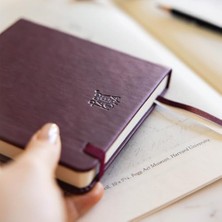 12X12 cm Sert Kapak 80 Yaprak 140 Gr. Eskiz Defteri - Book - Bordo