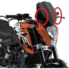 GIVI A7701A KTM DUKE 125-200-390 (11-16) RÜZGAR SİPERLİK BAĞLANTISI