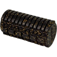 Sarı Tırtıllı Foam Roller Masaj Rulo 30CM, Esneklik ve Rahatlama