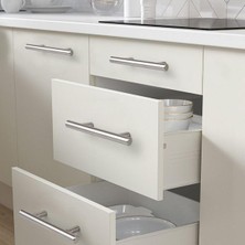 5 Adet Keijo Inox 224MM Paslanmaz Kulp (Mobilya, Dolap Kulbu, Kulp Modeli)