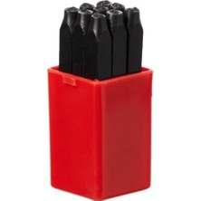 M 243/Z/3 Rakam Zımba Seti, 3 Mm, Gümüş