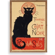 Soi Home Chat Noir Ahşap Çerçeveli Tablo