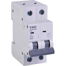 4VTB-2C10 Otomatik Sigorta 4,5ka C Tipi 2 Kutup 10A