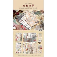 Guguk Lane Old Temalı Parşömen Kağıt Set