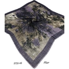 Ejona Flamlı Pamuk Eşarp