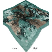 Ejona Flamlı Pamuk Eşarp