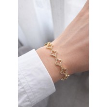 Venüs Design Çelik Yonca Bileklik