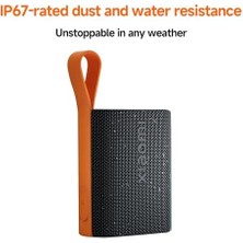 Ses Paketi Mi Taşınabilir Bluetooth 5.4 Hoparlör, IP67 Su Geçirmez Açık Bluetooth Hoparlör, Dinamik Ses, Tws Bağlantısını Destekler, 10 Saat Çalma Süresi, Siyah