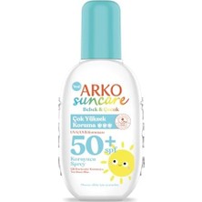 Arko Suncare Sprey Süt Güneş Kremi, Spf 50+, 200 Mililitre