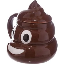 Poo Kaka Emoji Kupa Bardak Tasarım Kupa Dekoratif Hediyelik
