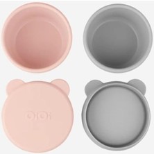 Mini Bites - Pinky Pink/powder Grey