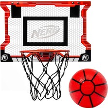 Nerf Basketball Hoop Set - Pro Hoop Mini Hoop Set With Mini Basketball - Steel Rim For Dunking - Over The Basketball Hoops