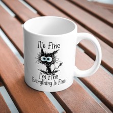 I'm Komik Baskılı Kupa Bardak Hediyelik Çay Kahve Kupası Coffee Mug