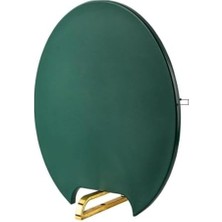 Yuvarlak Kesme Tahtası Standlı | Kaymaz ve Dayanıklı Mutfak Doğrama Panosu | Sebze, Meyve, Et, Balık ve Ekmek Kesim Tahtası