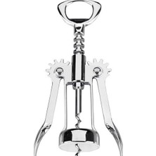 Premium Şarap Açacağı, Paslanmaz Çelik Tirbuşon, Profesyonel Şişe Mantar Çıkarıcı, Dişli Mekanizmalı Tasarım, Çift Kollu Şişe Açacak