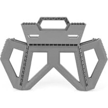 Life Çok Amaçlı Katlanabilir Küçük Boy Gri Basamak Tabure MIT1169