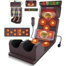 Valkyrie Isıtmalı Elektrikli Tam Vücut Masaj Yatağı - Katlanabilir Kumandalı Titreşimli Masaj Koltuğu