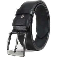 Livize %100 Manda Derisi Erkek Kot Kemeri 4,5 cm