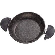 Vilma 20 cm Dövme Yumurta Sahanı, Siyah