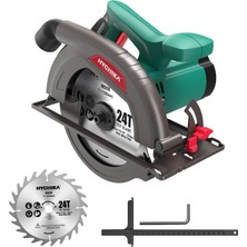 El Daire Testere, 1300W, 4500RPM, 185MM, Yüksek Güçlü Motor, Kesme Derinliği 65MM (90), 45MM (45), Kılavuz Ray, Toz Giderme, Ahşap/plastik Kesmek Için