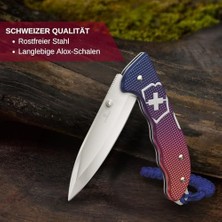 0.9415.D221 Evoke Alox Çakı, Mavi-Kırmızı