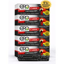 Ero Print Canon i-SENSYS LBP122dw Çipsiz Muadil Toner - 1200 Sayfalık - 5'li Avantaj Menü